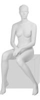 Манекен женский, сидячий, скульптурный IN-10Mara-01M
